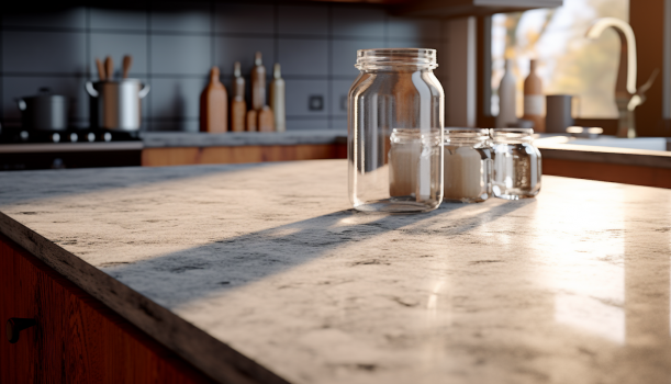 Czy można położyć gorące garnki na blacie z kamienia?