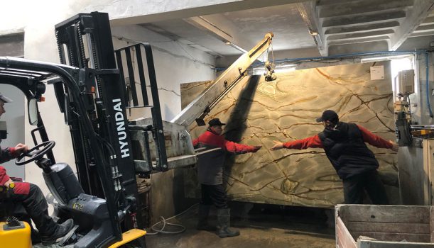 Sposób transportowania kamienia
