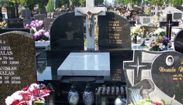 Nagrobek z granitu Blues in the night