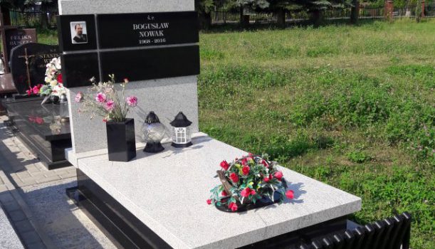 Granit Imperial White + Nero Assoluto