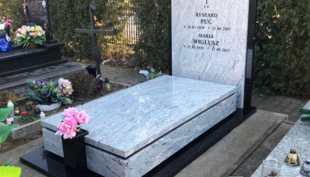 Granit Viscont White + Nero Assoluto