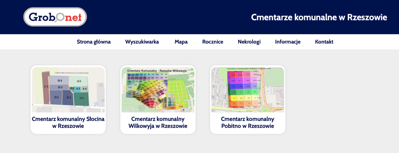 Grobonet. Portal informacji o pochowanych.