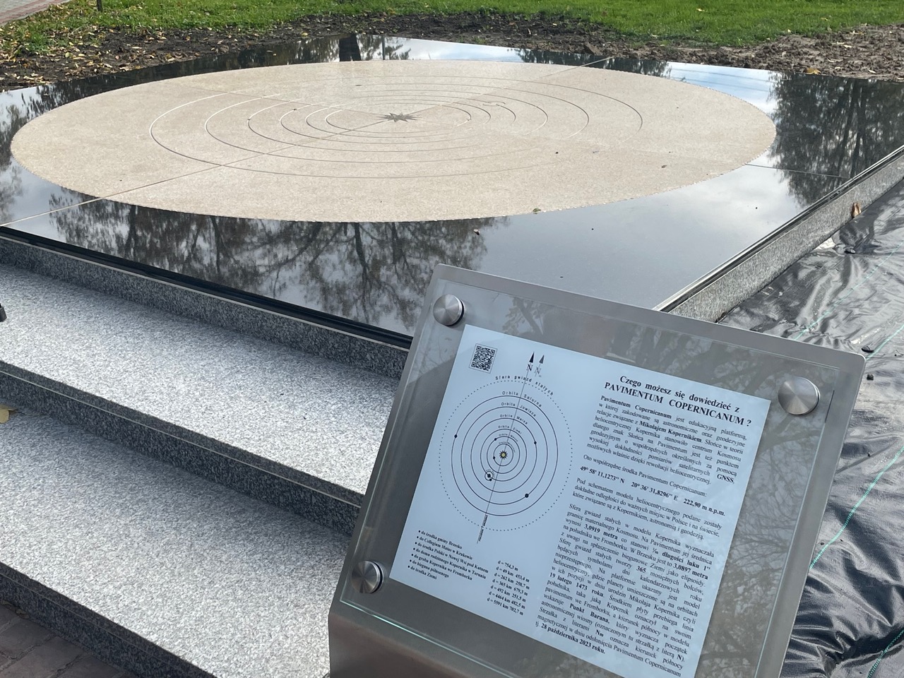 Pomnik Mikołaja Kopernika  „Pavimentum Copernicanum”