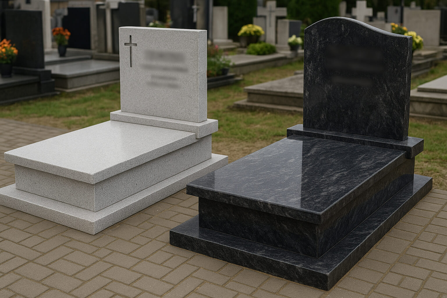 Nagrobki kompozytowe. Co warto wiedzieć przed wyborem?