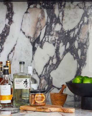 Kuchenna aranżacja ściana i blat