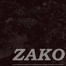 Kongo, czarno-filetowy